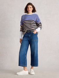An image of the White Stuff Jana Stripe Jumper