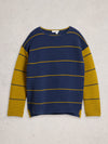 An image of the White Stuff Jana Stripe Jumper