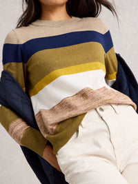 An image of the White Stuff Katie Stripe Jumper