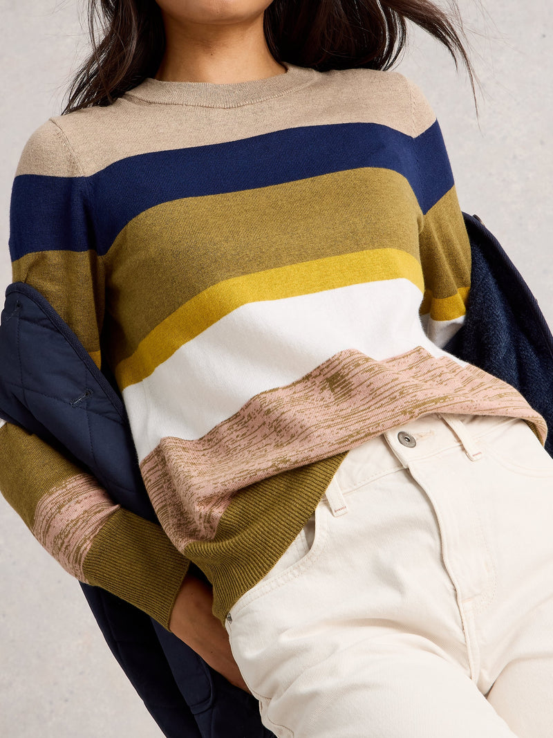 An image of the White Stuff Katie Stripe Jumper