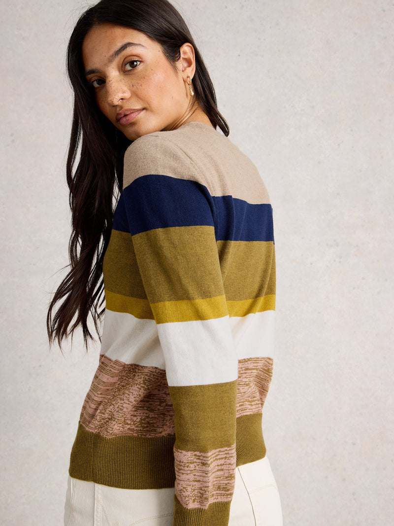 An image of the White Stuff Katie Stripe Jumper