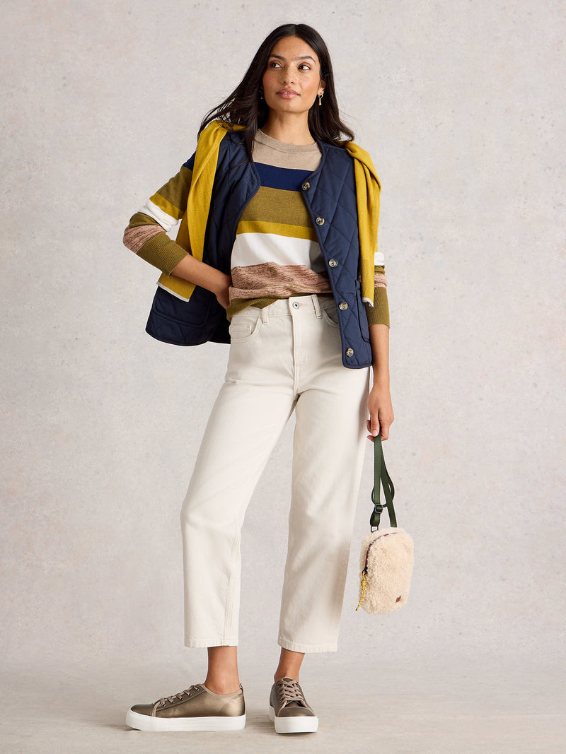 An image of the White Stuff Katie Stripe Jumper