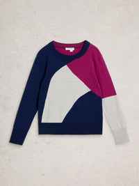 An image of the White Stuff Katie Abstract Jumper