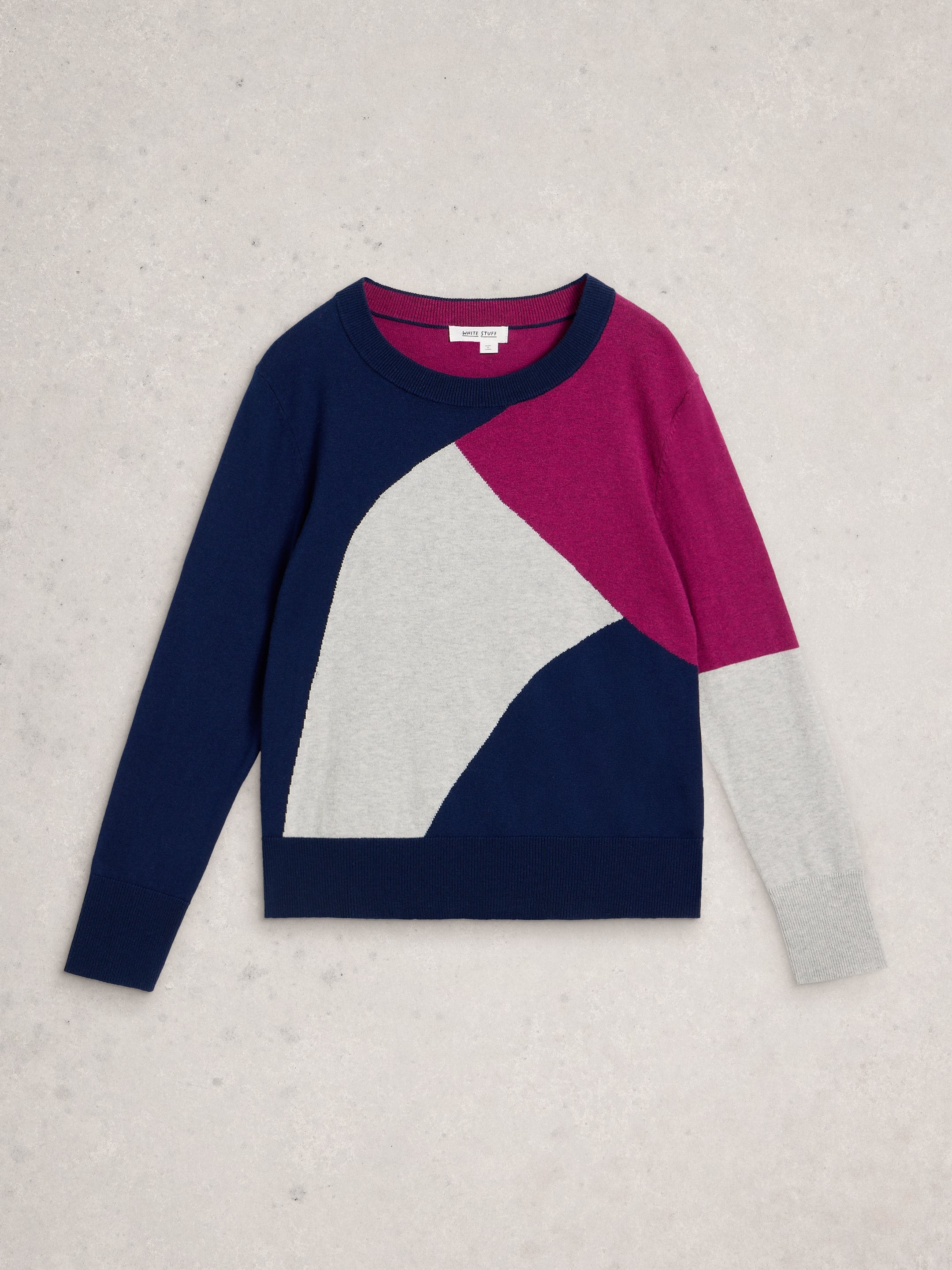 An image of the White Stuff Katie Abstract Jumper