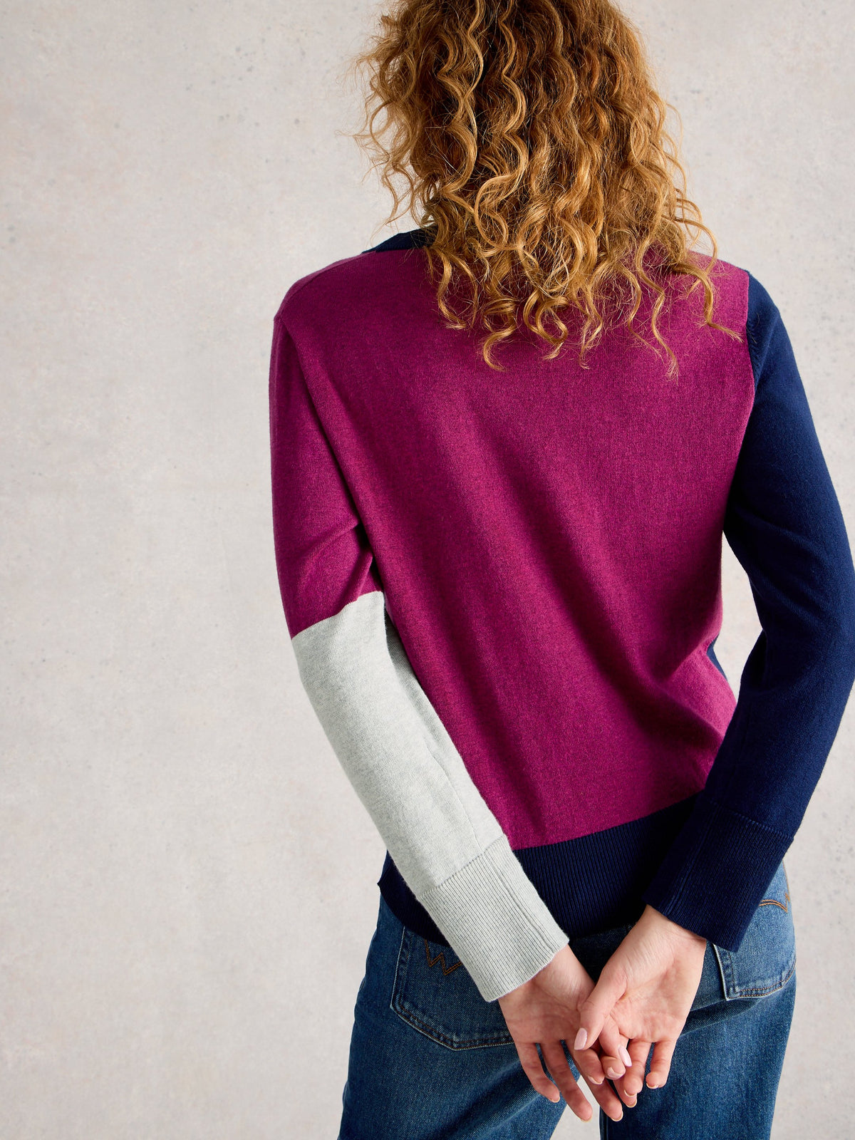 An image of the White Stuff Katie Abstract Jumper