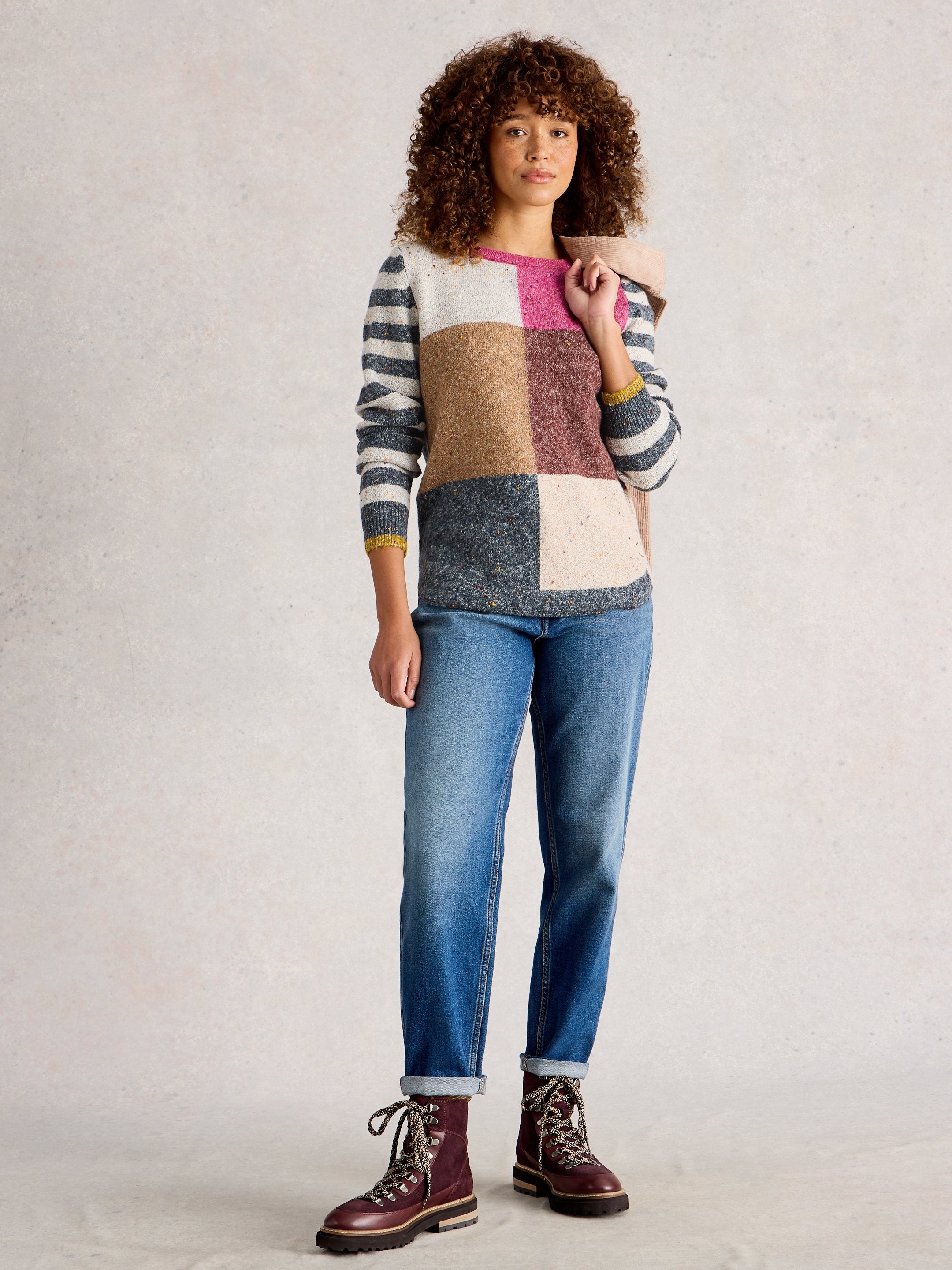 An image of the White Stuff Talia Nep Jumper