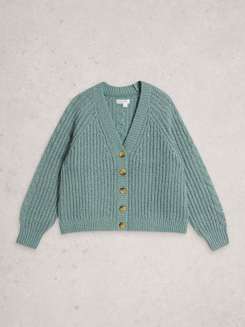 An image of the White Stuff Sally Slub Cardigan