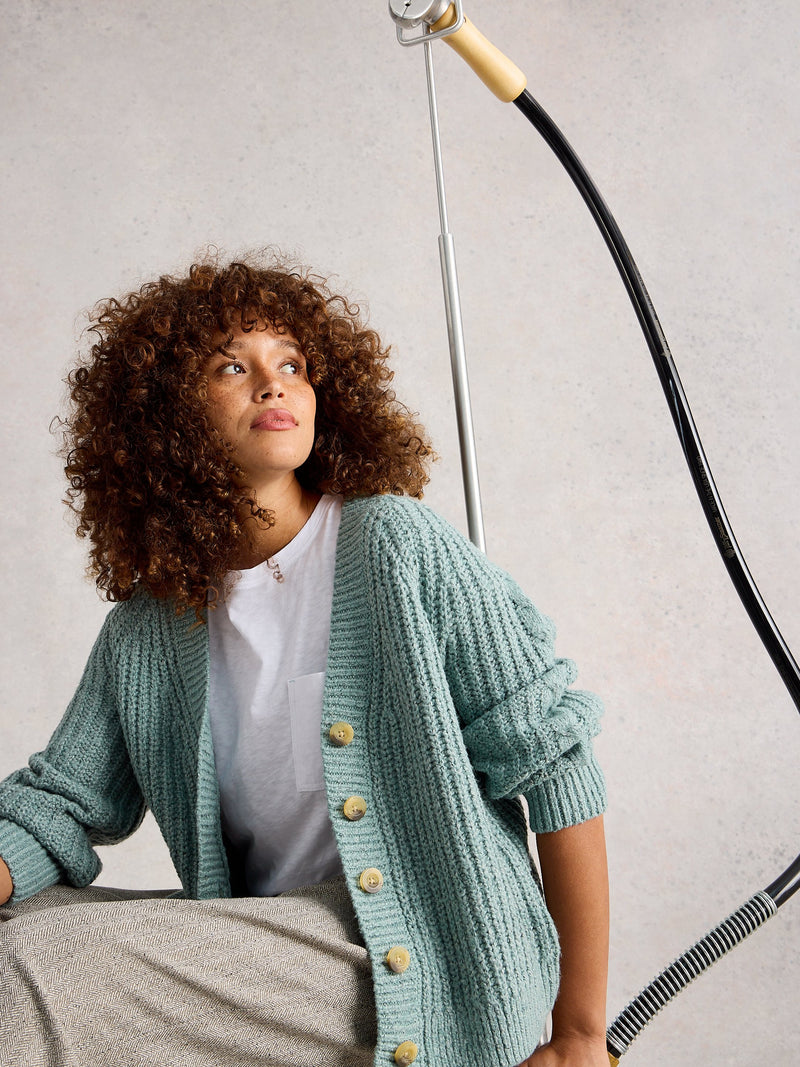 An image of the White Stuff Sally Slub Cardigan