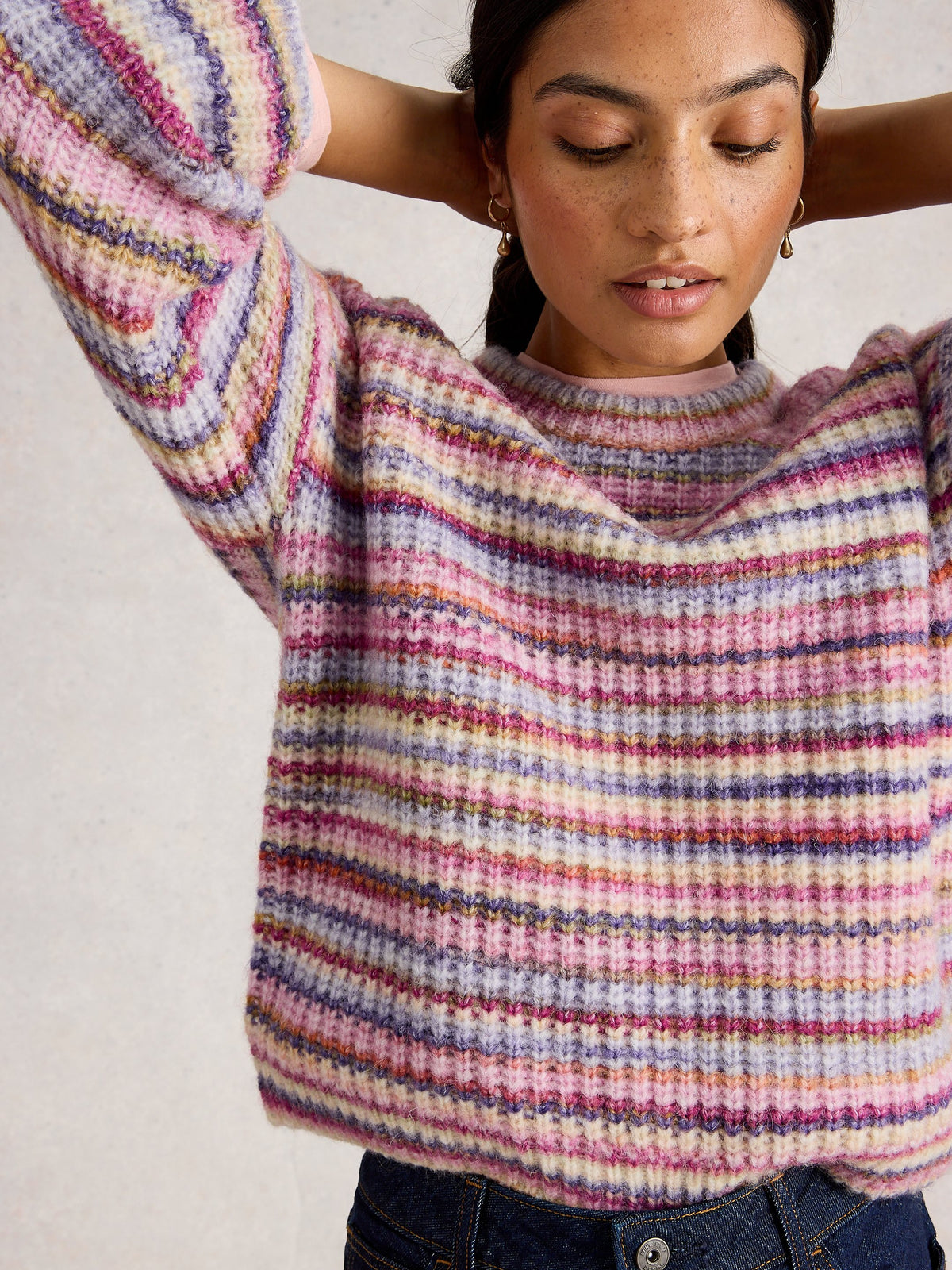 An image of the White Stuff Suzanna Spacedye Jumper