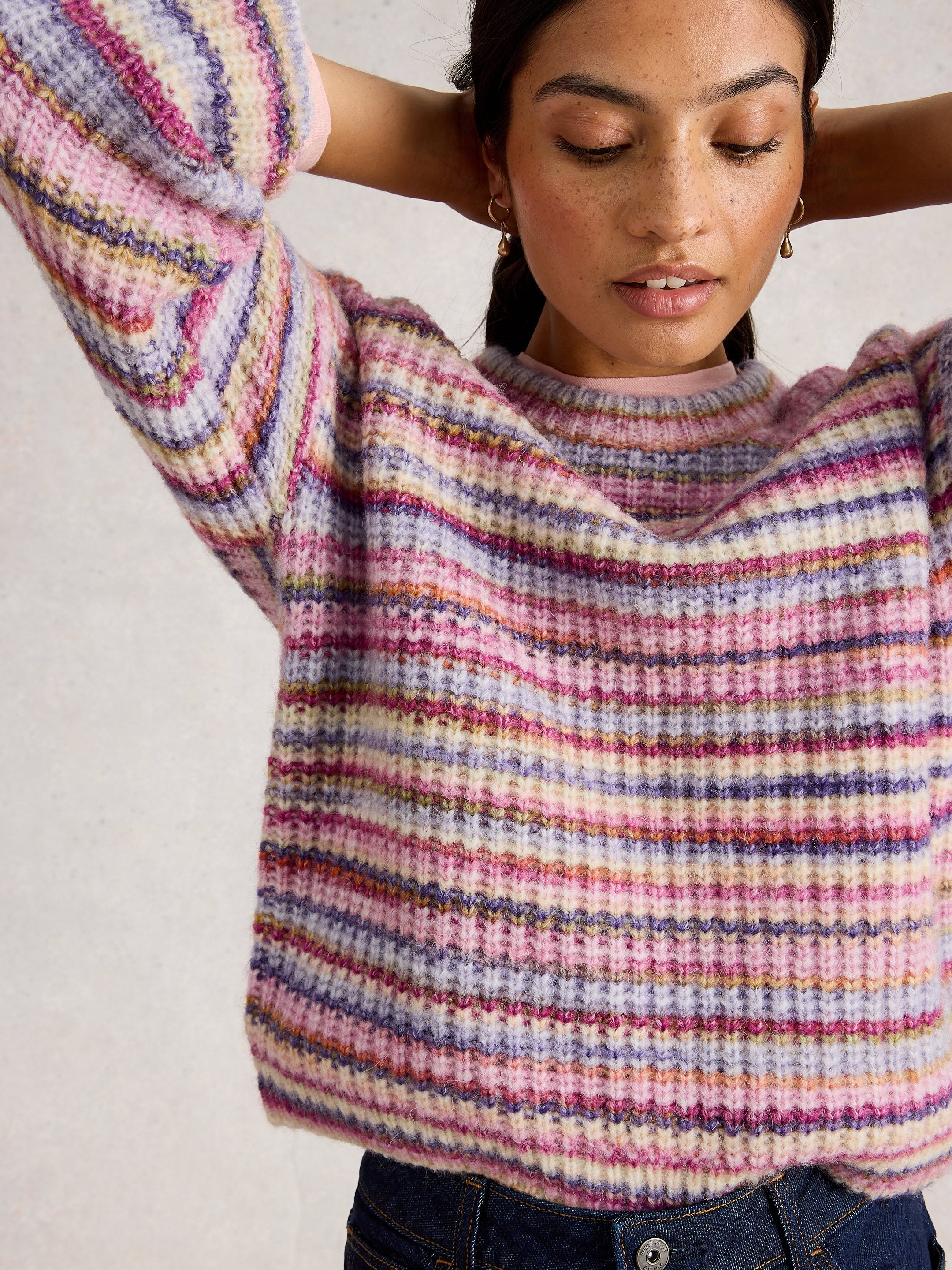 An image of the White Stuff Suzanna Spacedye Jumper