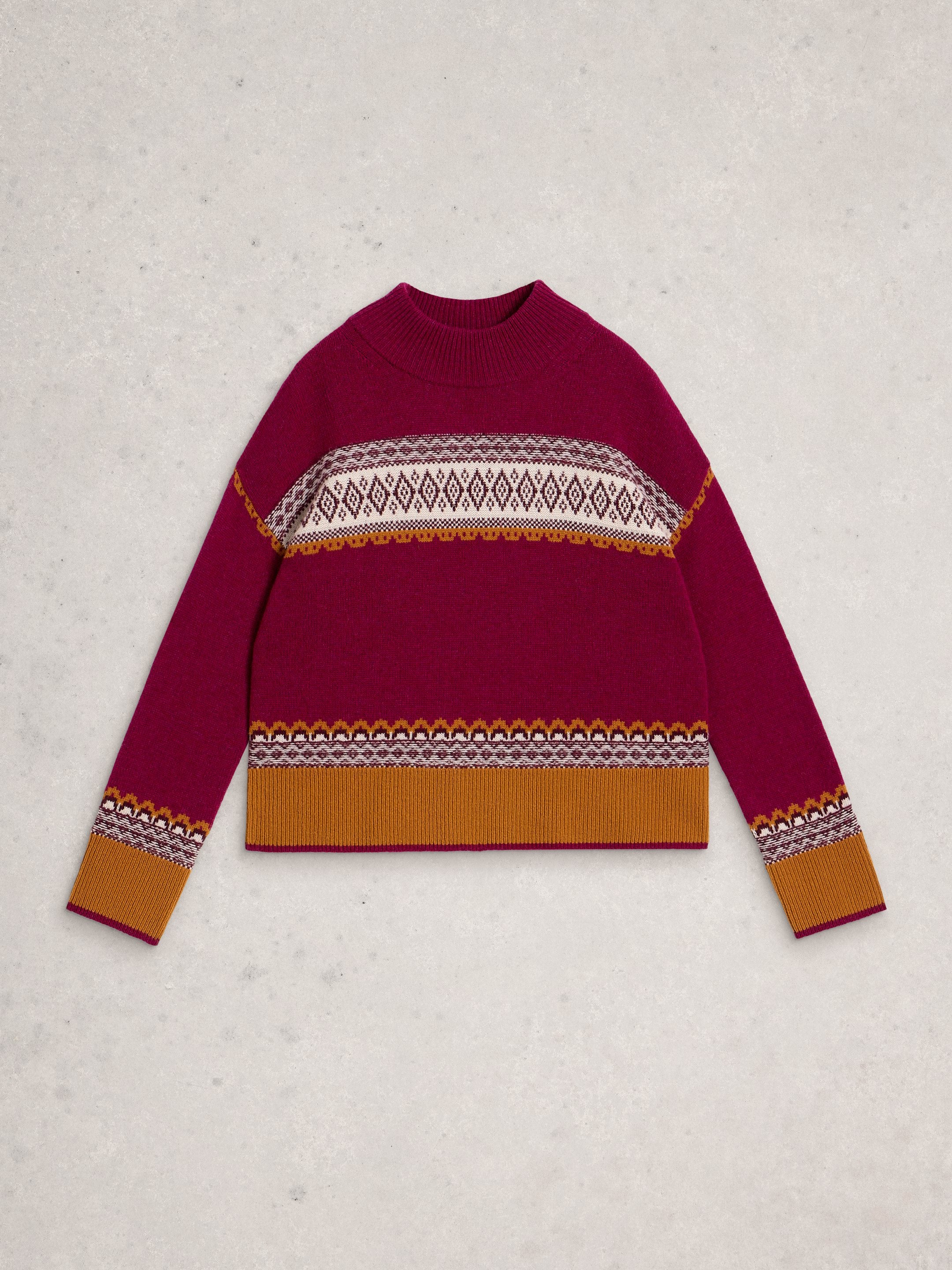 An image of the White Stuff Millie Fairisle Jumper