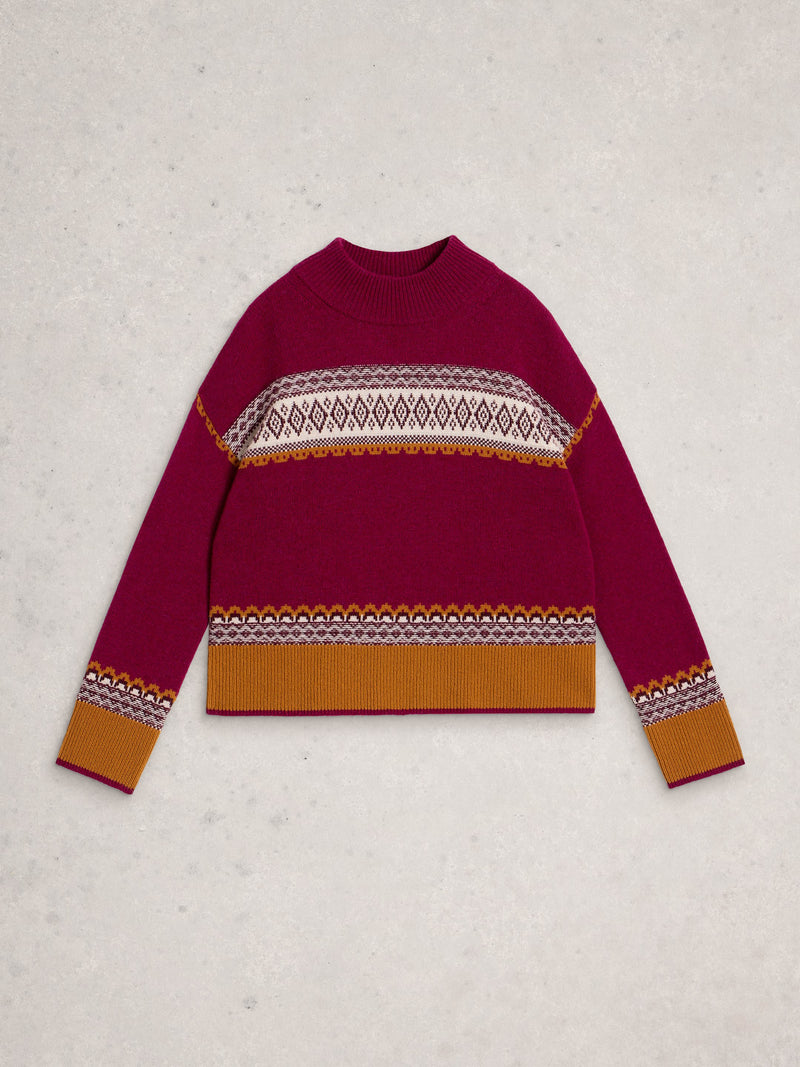 An image of the White Stuff Millie Fairisle Jumper