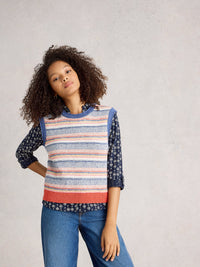 An image of the White Stuff Tara Texture Tank