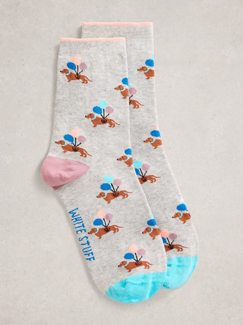 An image of the White Stuff Novelty Ankle Socks