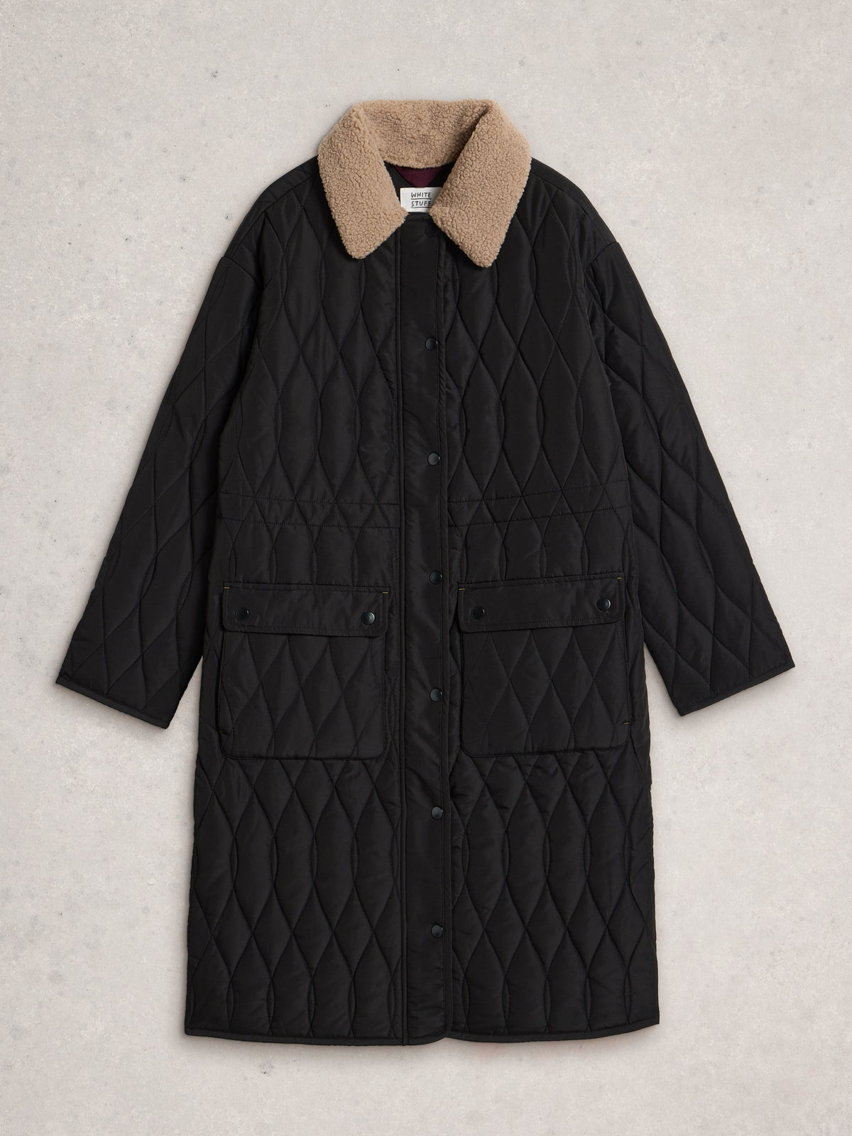 An image of the White Stuff Nolan Quilted Coat