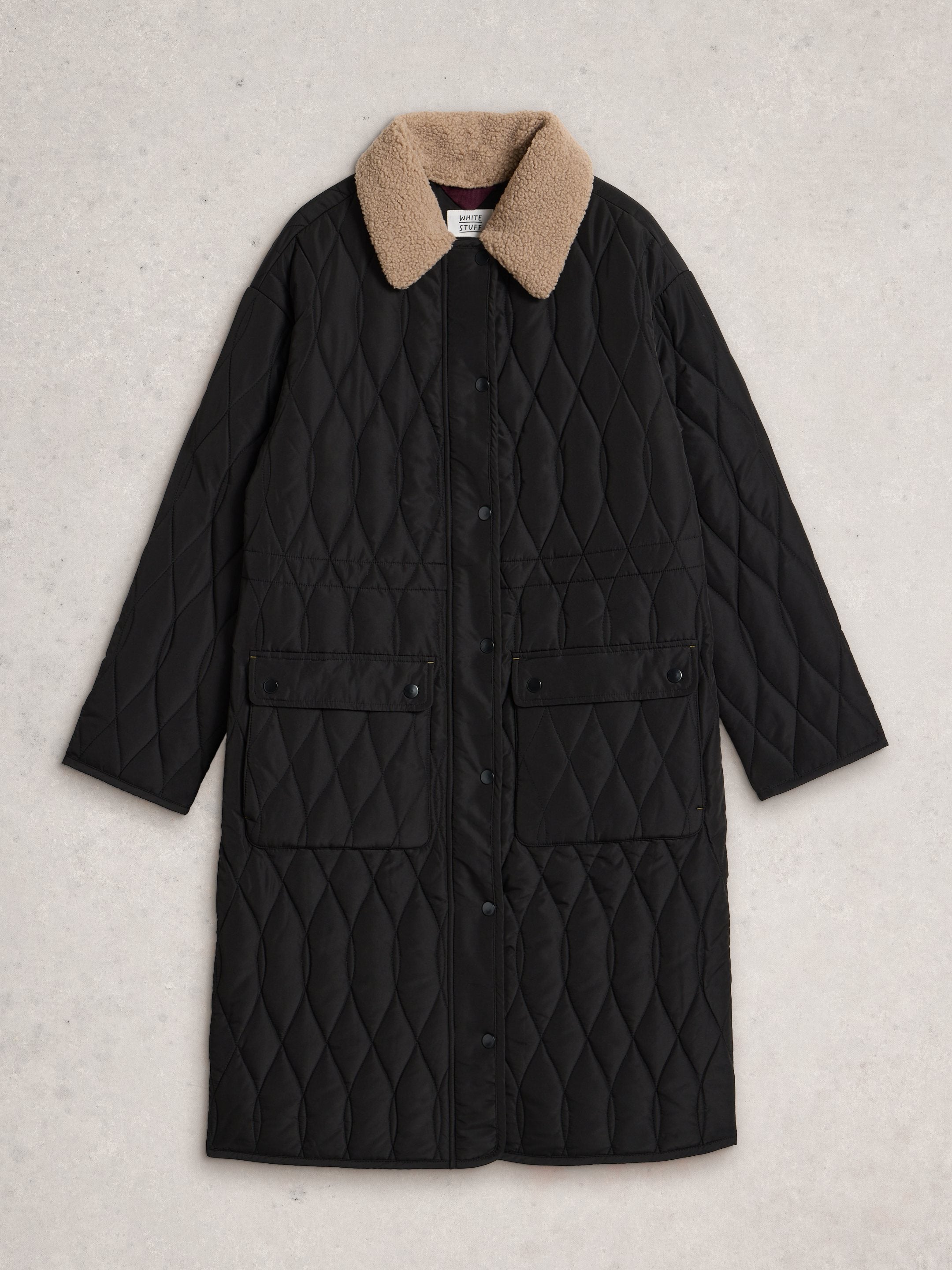 An image of the White Stuff Nolan Quilted Coat