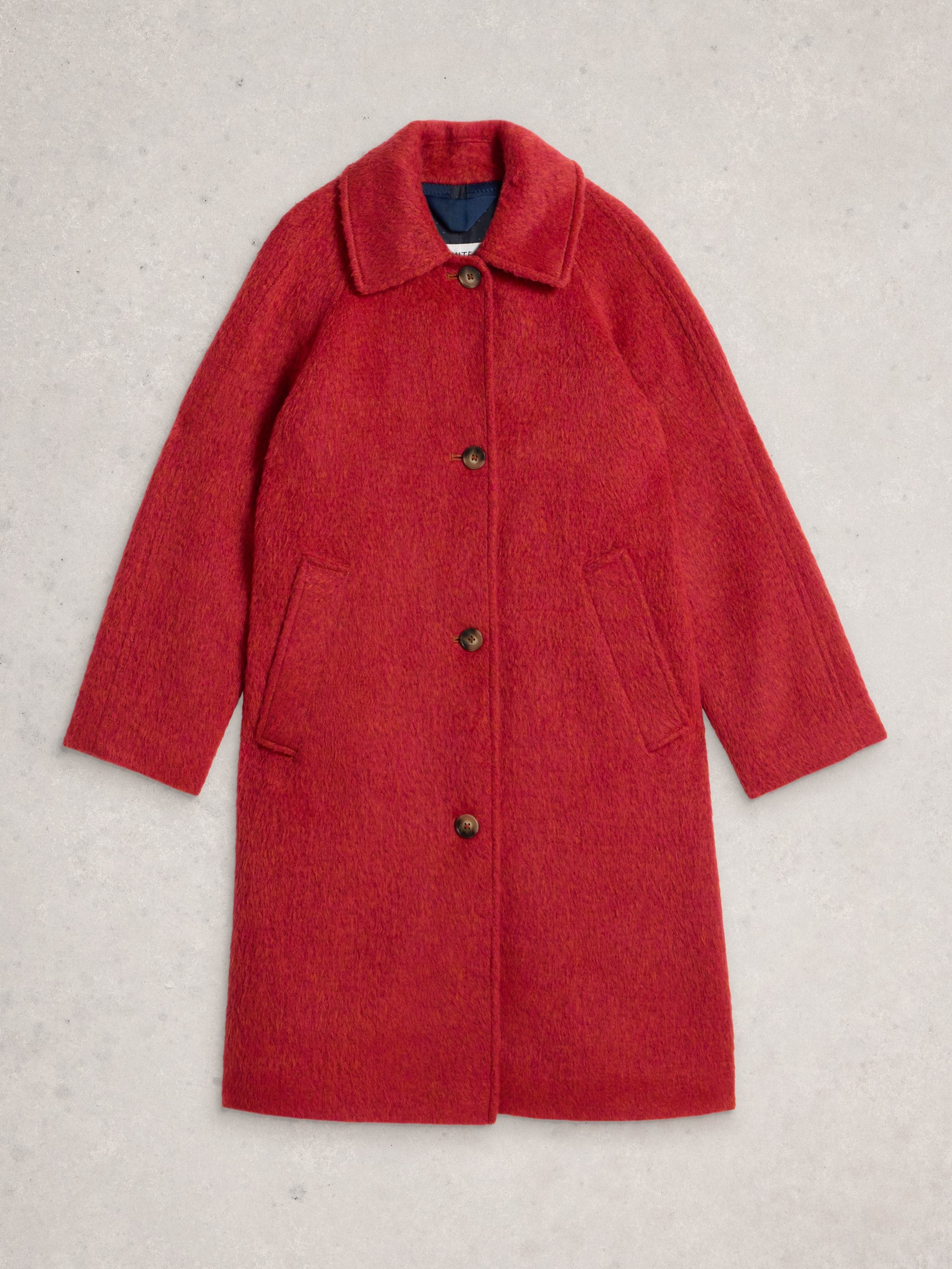 An image of the White Stuff Kelsey Wool Blend Coat