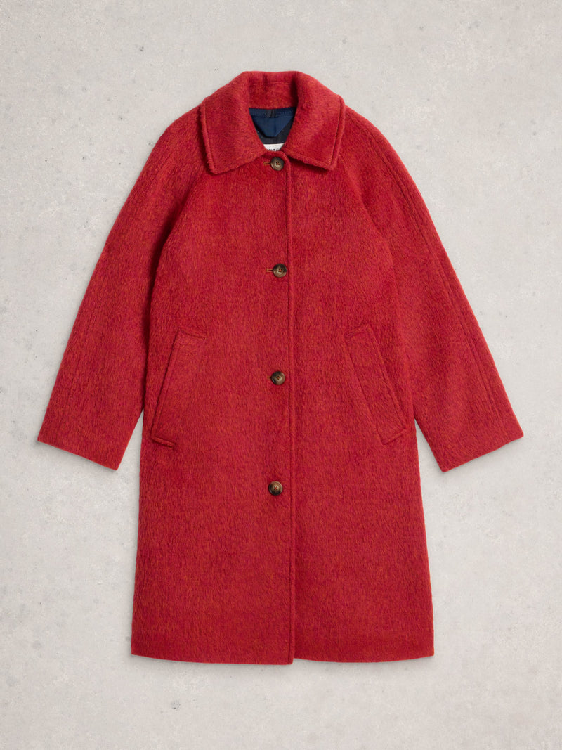 An image of the White Stuff Kelsey Wool Blend Coat