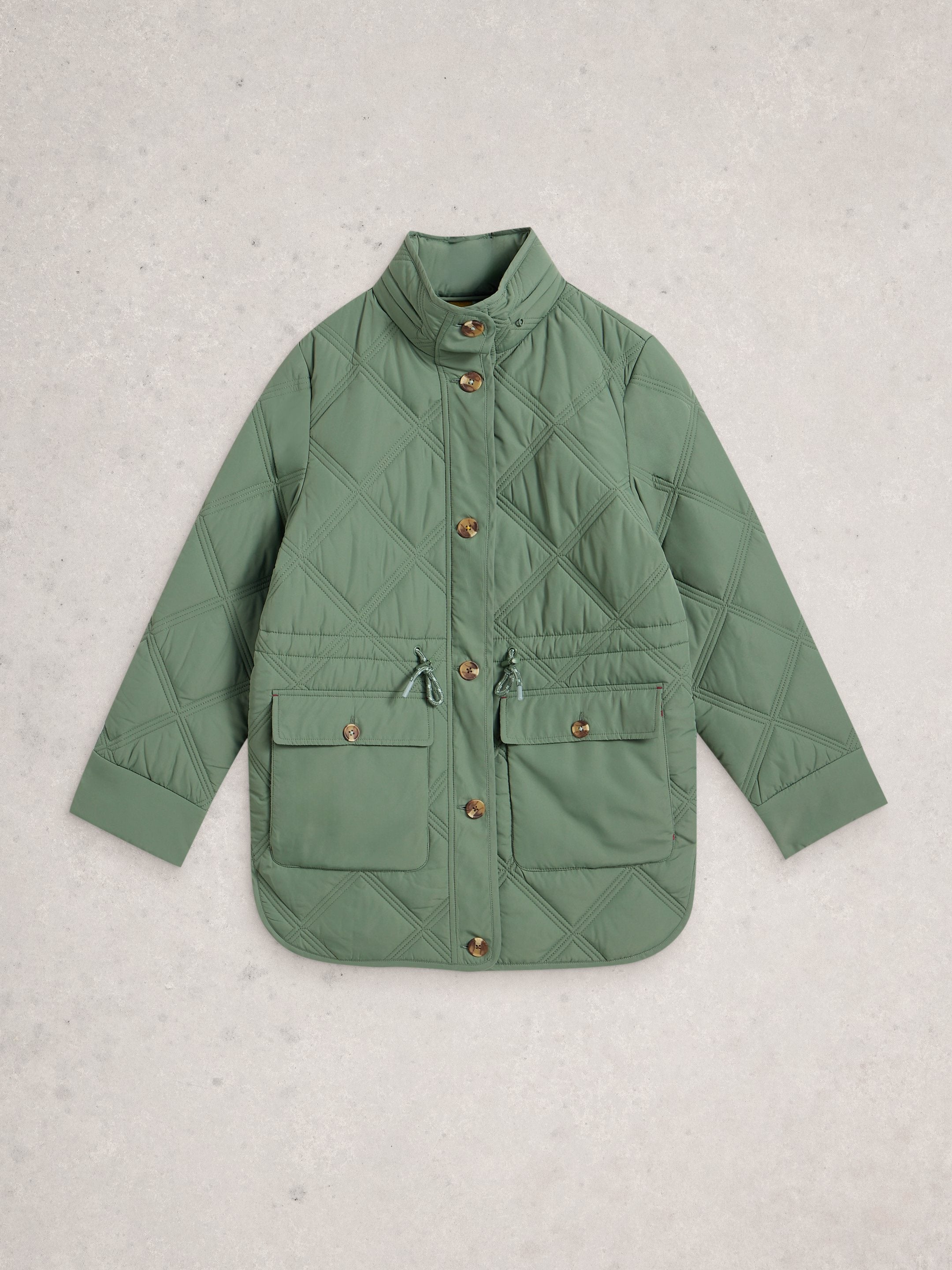 An image of the White Stuff Edie Quilted Coat
