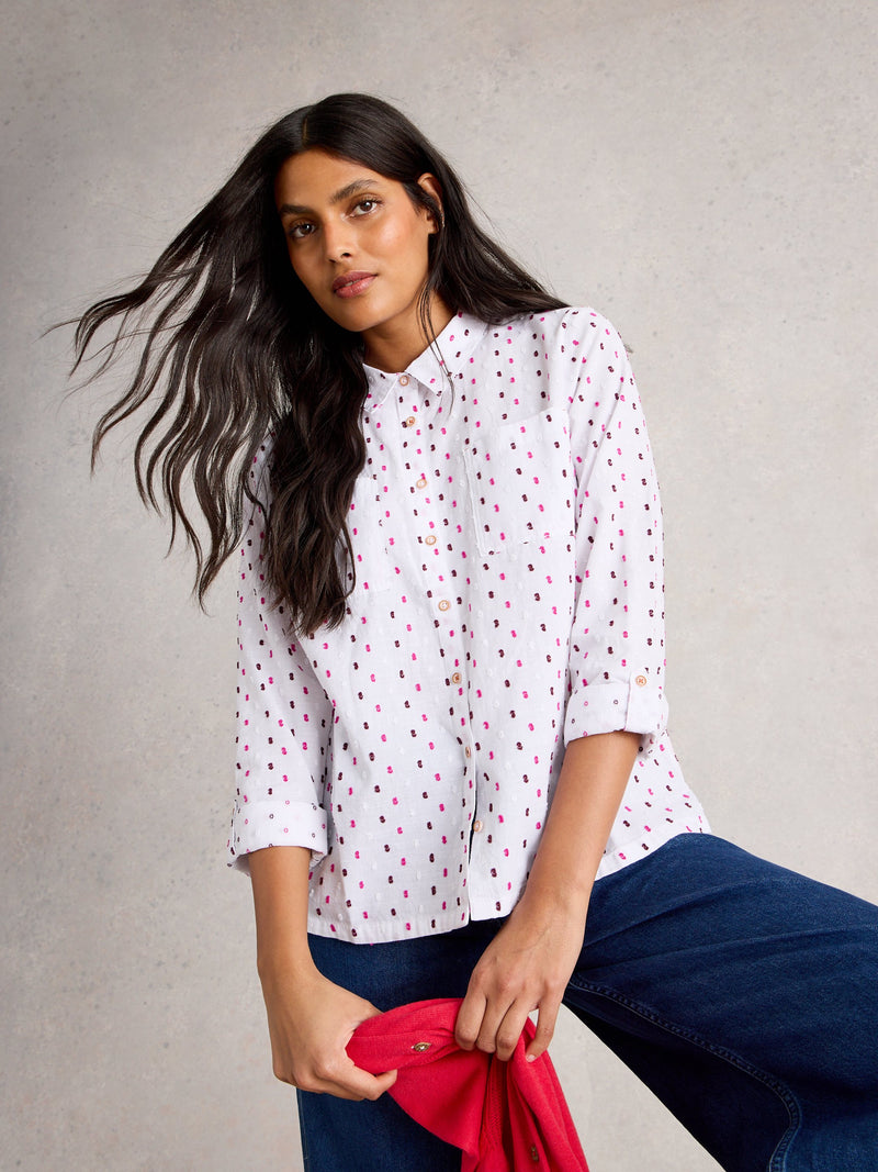 An image of the White Stuff Sophie Organic Cotton Shirt