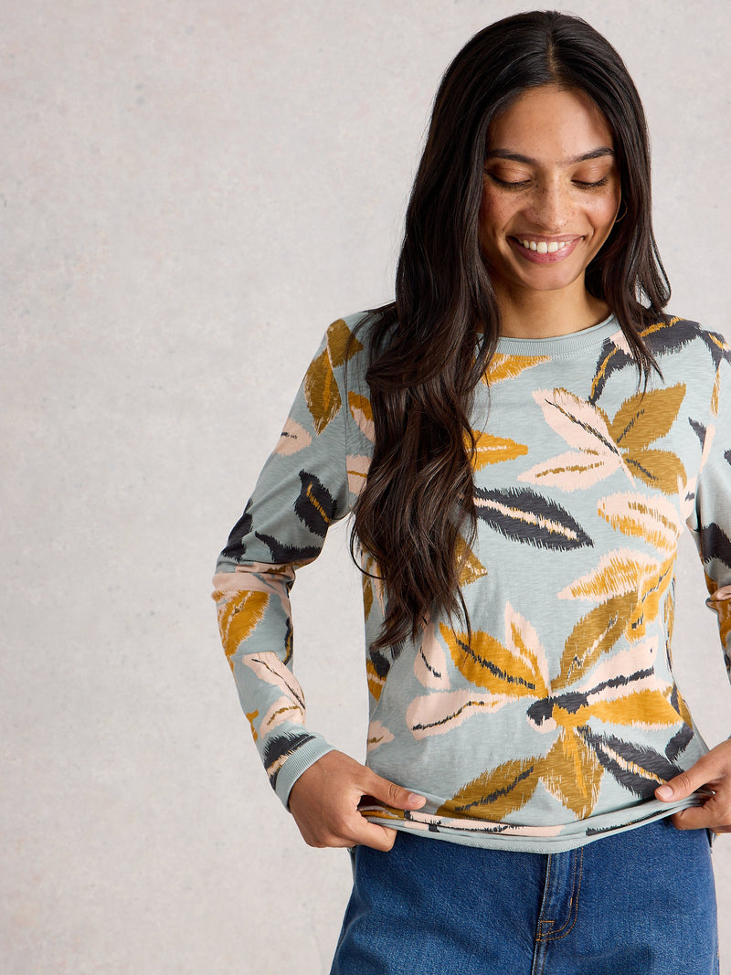 An image of the White Stuff Clara Long Sleeve Tee