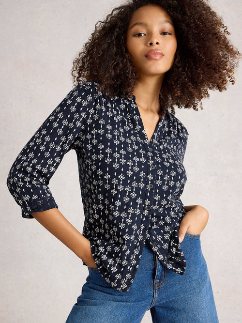 An image of the White Stuff Annie Jersey Shirt