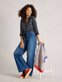 An image of the White Stuff Annie Jersey Shirt