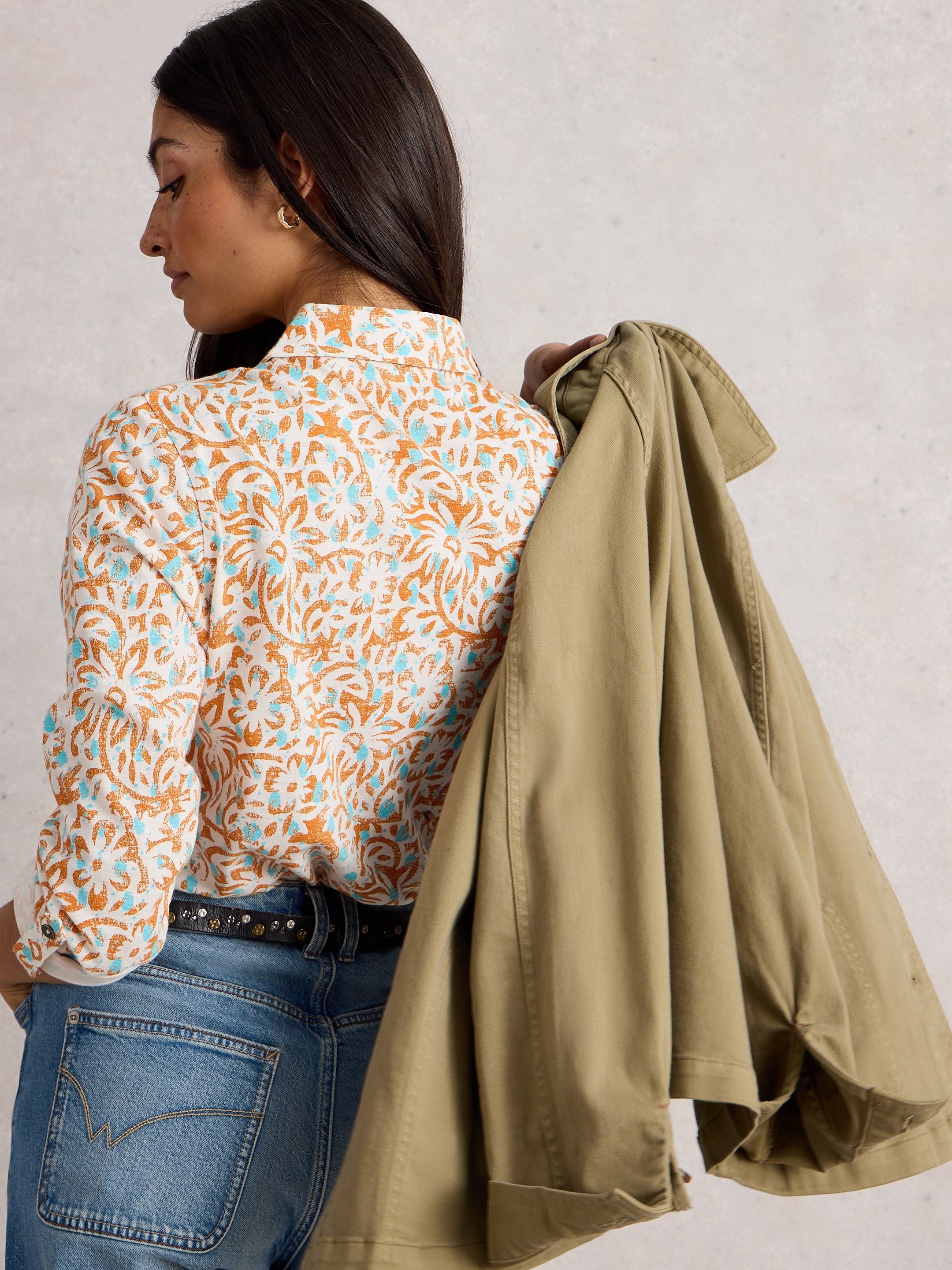An image of the White Stuff Annie Jersey Shirt