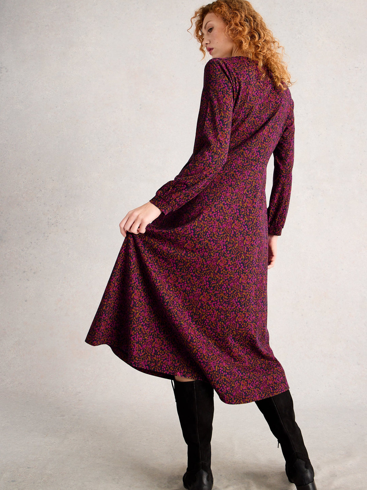 An image of the White Stuff Megan Jersey Dress