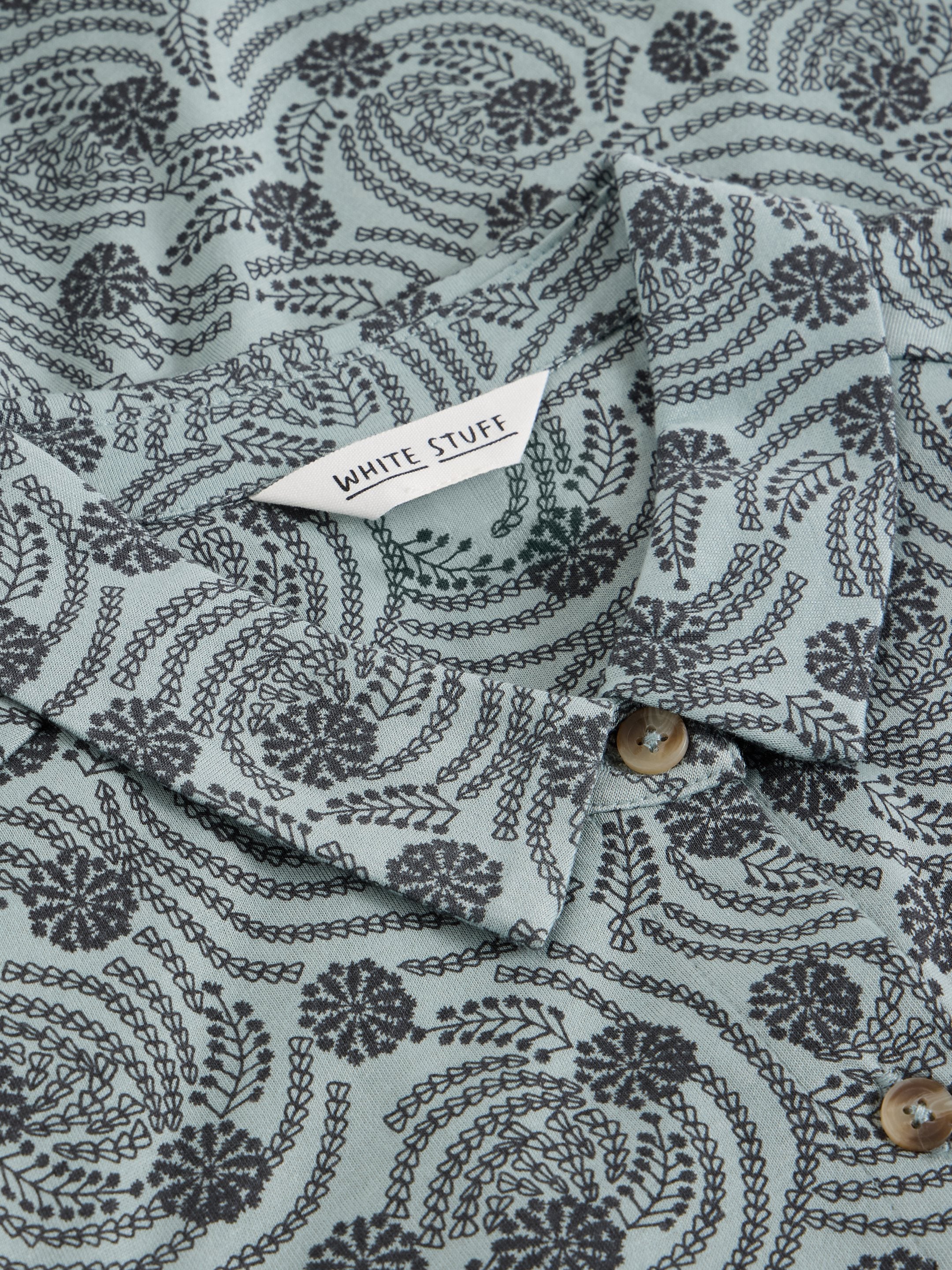 An image of the White Stuff Rua Jersey Shirt Dress