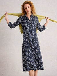 An image of the White Stuff Rua Jersey Shirt Dress