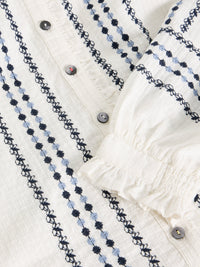 An image of the White Stuff Naomi Embroidered Shirt