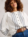An image of the White Stuff Naomi Embroidered Shirt