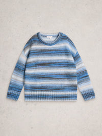 An image of the White Stuff Sabrina Spacedye Jumper