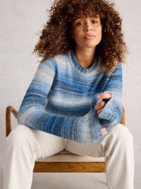 An image of the White Stuff Sabrina Spacedye Jumper