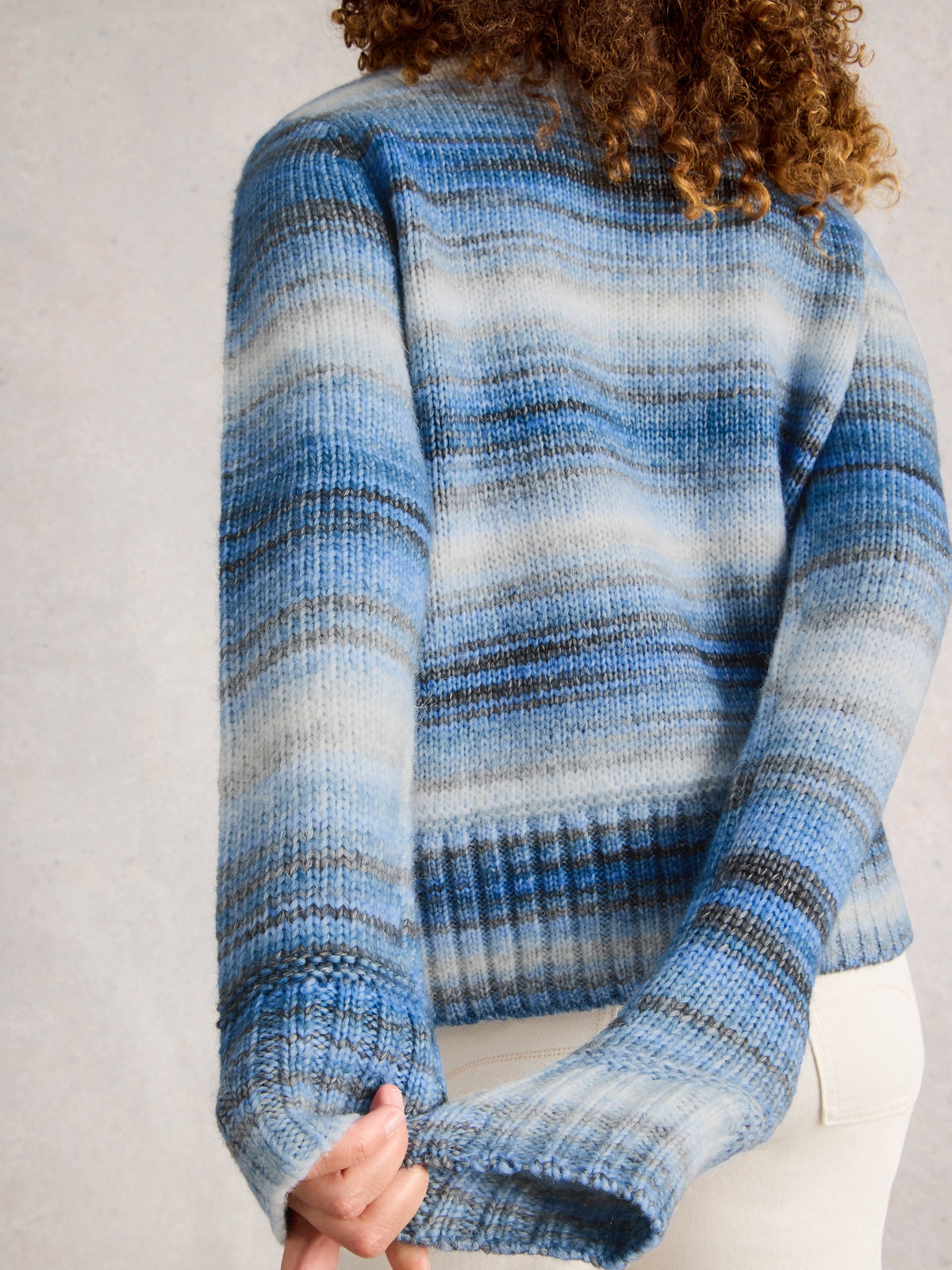 An image of the White Stuff Sabrina Spacedye Jumper