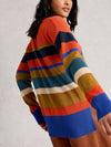 An image of the White Stuff Olive Stitch Stripe Jumper
