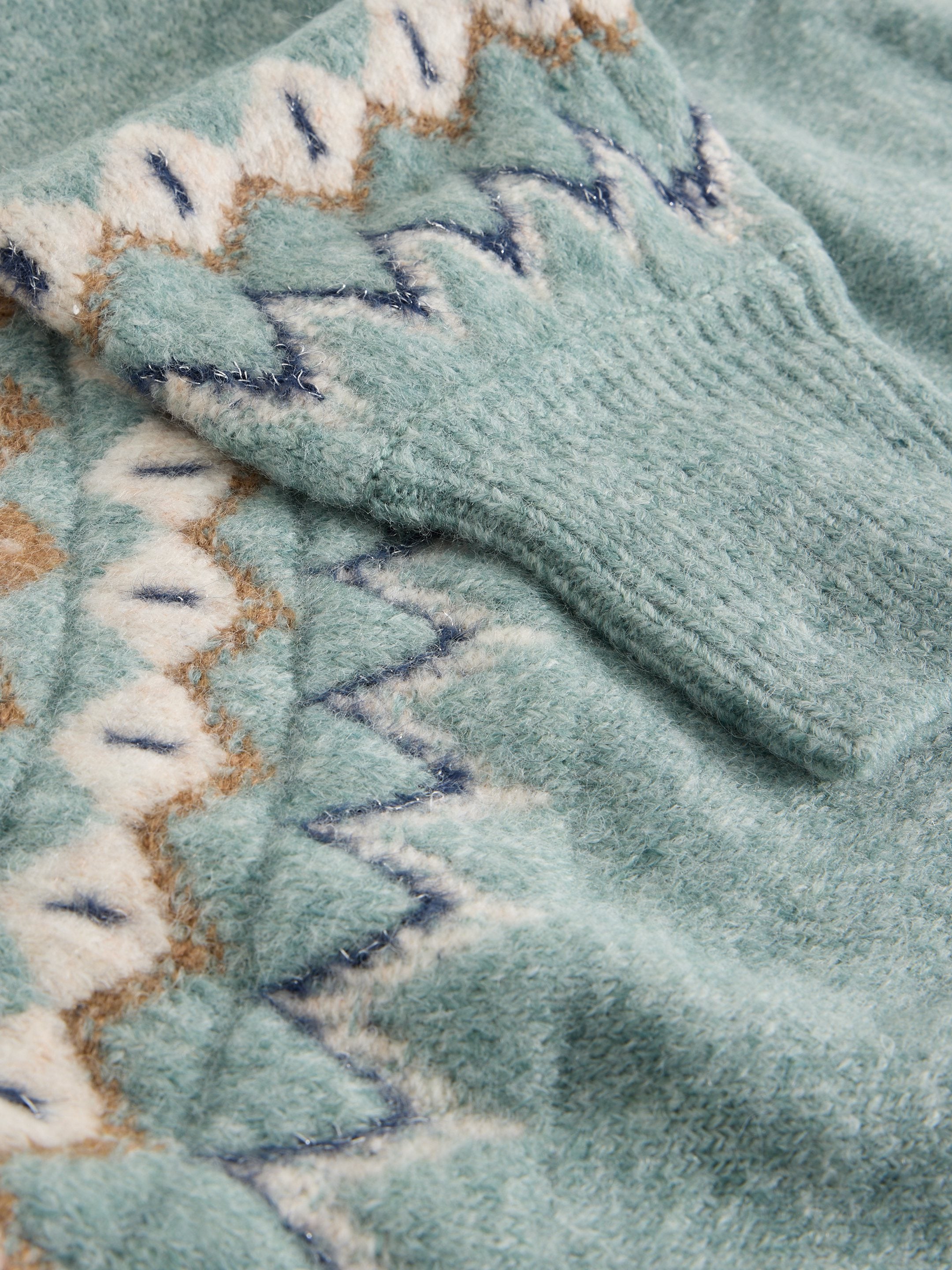 An image of the White Stuff ARCTIC FAIRISLE JUMPER