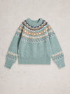 An image of the White Stuff ARCTIC FAIRISLE JUMPER