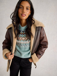 An image of the White Stuff ARCTIC FAIRISLE JUMPER