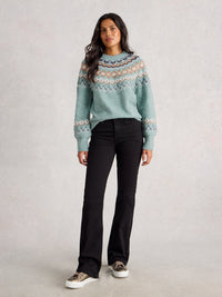 An image of the White Stuff ARCTIC FAIRISLE JUMPER