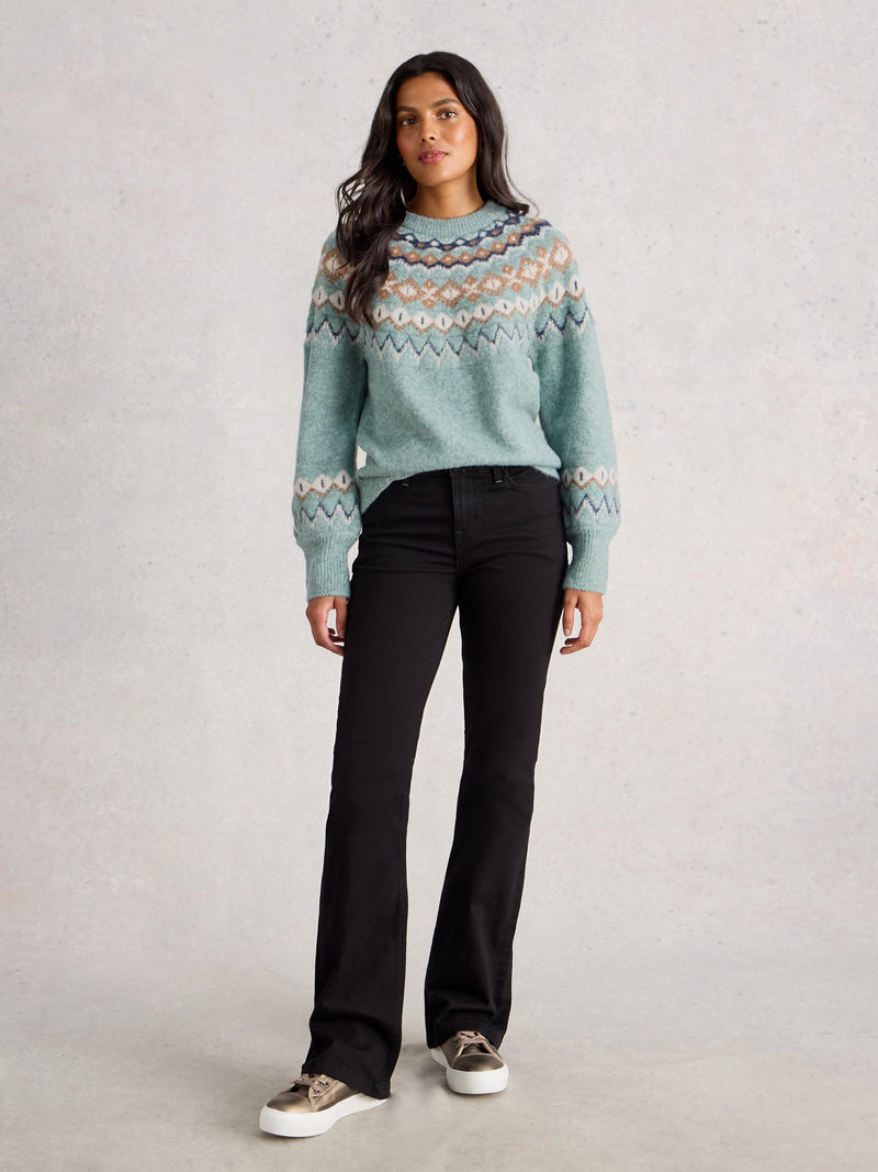 An image of the White Stuff ARCTIC FAIRISLE JUMPER