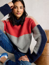 An image of the White Stuff Mary Colourblock Jumper