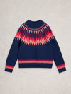 An image of the White Stuff Fiona Fairisle Jumper
