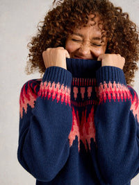 An image of the White Stuff Fiona Fairisle Jumper