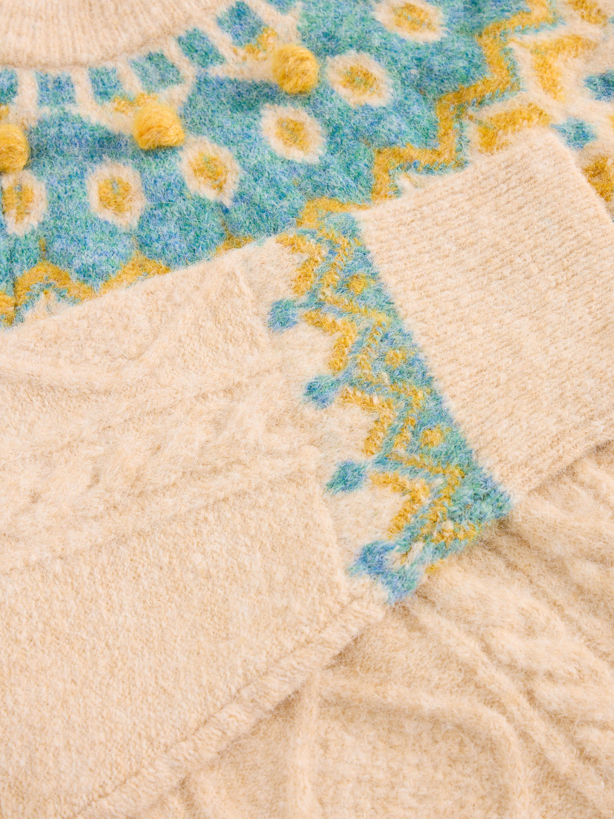 An image of the White Stuff Izzy Fairisle Jumper