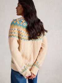 An image of the White Stuff Izzy Fairisle Jumper