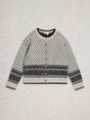 An image of the White Stuff Holly Heart Cardigan