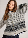 An image of the White Stuff Holly Heart Cardigan