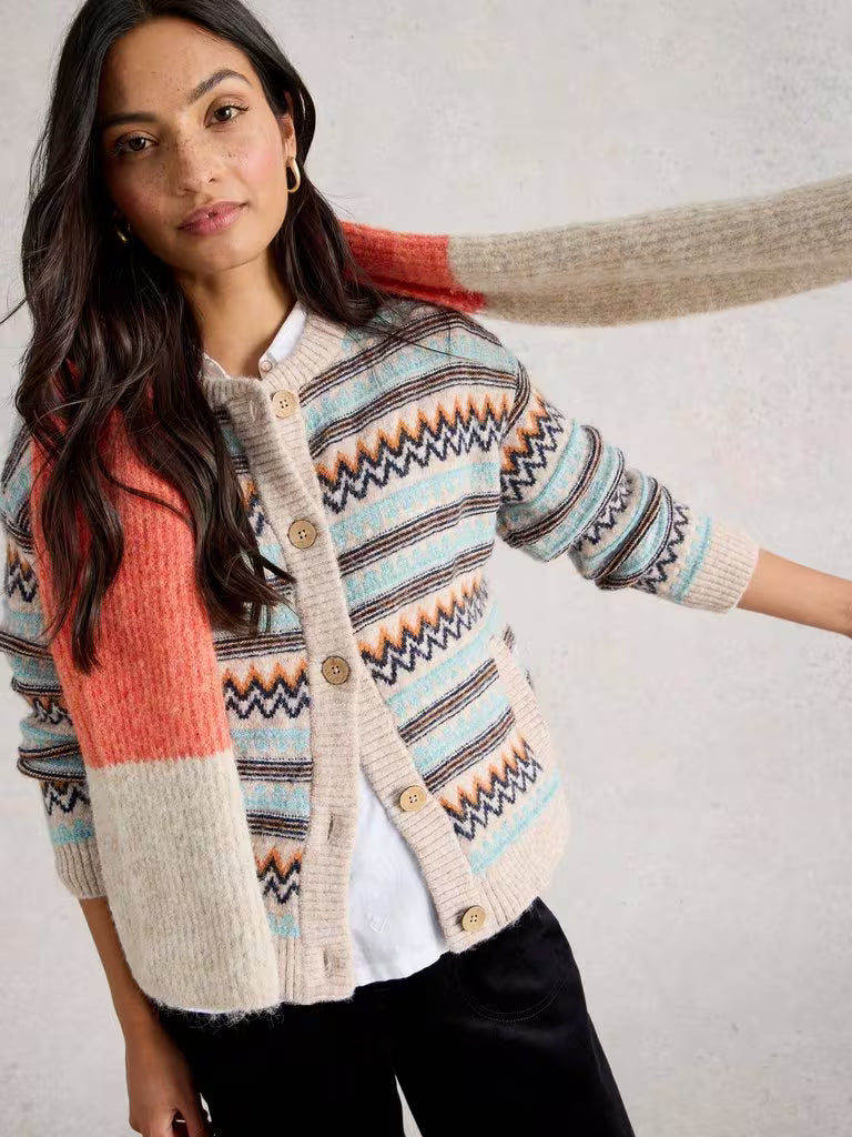 Georgina Fairisle Cardigan